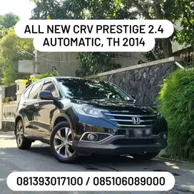 ALL NEW CRV PRESTIGE 2.4 Automatic
TAHUN 2014,pjk baru gress bln 7