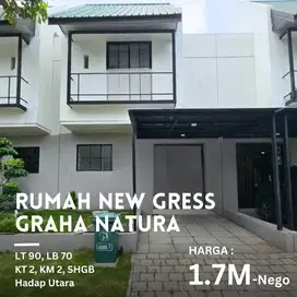 JUAL RUGI! DIJUAL MURAH RUMAH NEW GRESS GRAHA NATURA! DEKAT PAKUWON!