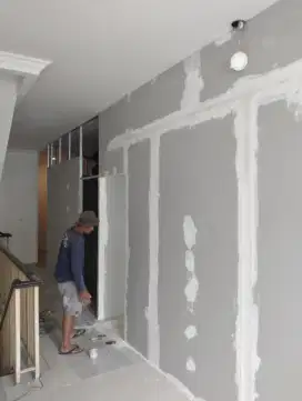 Jasa partisi ruangan ruko gypsum