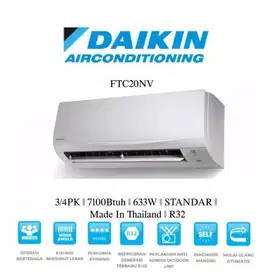 AC DAIKIN 3/4 Pk