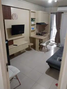 disewakan 2kamar furnish apartemen basura city