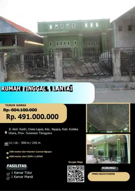 jual murah rumah melalui lelang negara