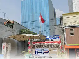 Sewa Kantor Gedung Baja Luas 153 M2 Bare Jayakarta Jakarta Pusat