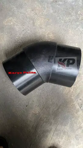 elbow 45 hdpe 200 mm / 8 inch pn 16 sdr 11 tipe injection molding