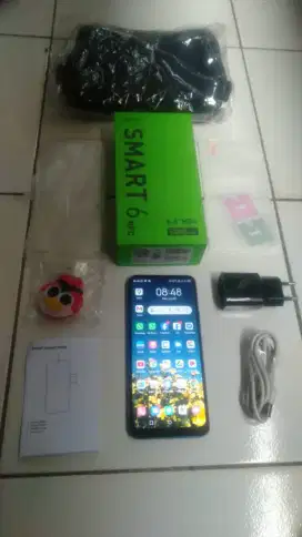 Infinix Smart 6 NFC E-TOLL(2023) FULSET
Ram 2gb Rom 32Gb 
BLUE EDITION