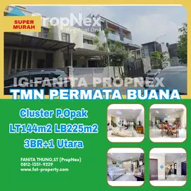 Dijual rumah di Tmn Permata Buana Cluster P.Opak,JakBar LT144m2 LB250m