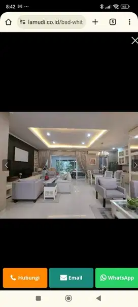 RUMAH MEWAH GREENWICH PARK BSD 10X25 FURNISH TANGERANG SELATAN