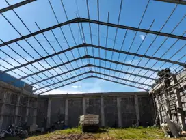 Tukang las bikin gudang kanopi,pagar besi