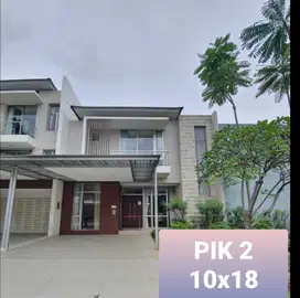 RUMAH PIK 2 DIJUAL UKURAN 10x18 DI CLUSTER BAGUS 2 LANTAI TERMURAH