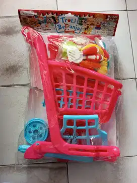 Mainan Anak Troli Belanja Dorong Jumbo