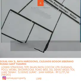Kav Narogong Raya, Cileungsi Bogor
