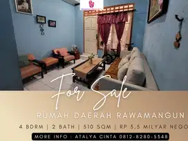 Dijual Rumah Siap Huni daerah Rawamangun, Jakarta Timur