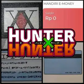 Kartu Tol Mandiri E Money Hunter X Hunter Anime