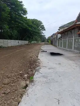 Kavling strategis 110m² muka 10m jalan 5m, dekat  UIN , Kartasura