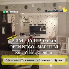 RUMAH KOTA WISATA]CIBUBUR,BEKASI,BOGOR,DEPOK,BSD,JAKARTA SELATAN,TEBET