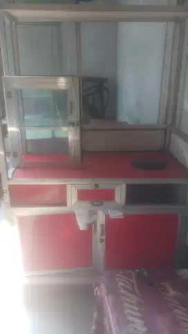 Jual etalase bakso dan warkop