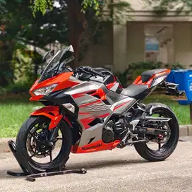 KAWASAKI NEW NINJA 250 FI ABS MDP ORANGE 2018 KM 11K PAJAK PANJANG