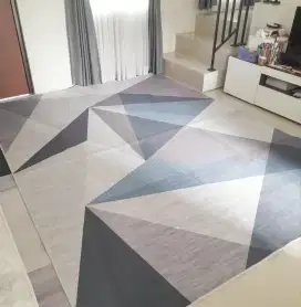Karpet Motif Abstrak 250 x 200 cm