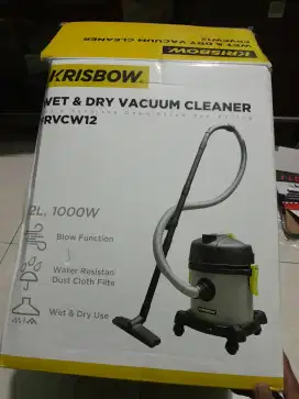 Vacum cleaner krisbow wet & dry 3 in 1