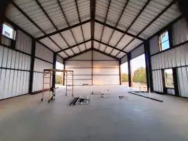 RENOVASI RUMAH BUAT GUDANG BARU BESI CNP UNP BAJA RINGAN DLL