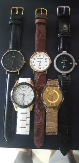 Jual borongan 5jam tangan cewek