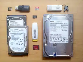 Hardisk internal dan hardisk eksternal data hilang