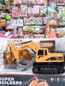 manan anak rc excavator baterai cas