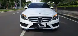 Mercedes Benz C 200 C200 AMG Line 2018 White Putih Antik W205