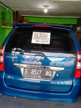 Mobil dijual Avanza g biru plat B jkt