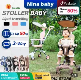 Stroller Bayi (fullset alas+kanopi)