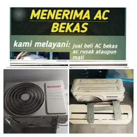 Terima ac bekas rusak