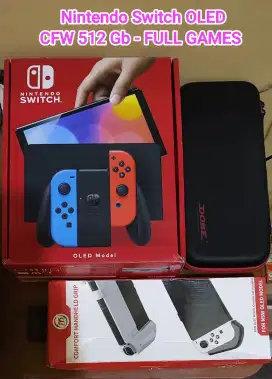 Nintendo Switch OLED Bundle - 512GB Full Games