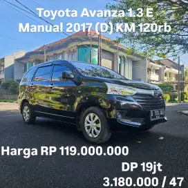 Super Mulus & Super bagus KM 120rb.. Toyota Avanza E Manual 2017 (D)