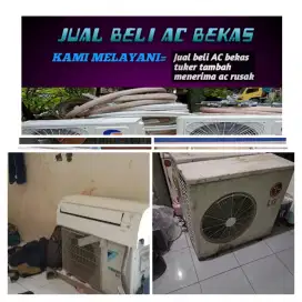 Terima ac bekas rusak