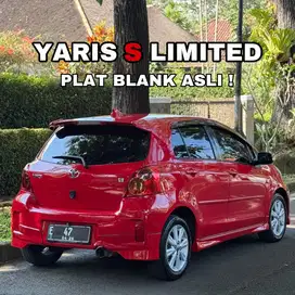 Toyota Yaris S limited 2012 AT Plat blank asli