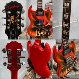EPIPHONE PIRATES OF THE CARIBBEAN G-400 BLOOD RED ORIGINAL