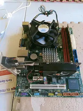 Core 2 Quad Q9550 dan E4300, CPU Cooler, Motherboard, RAM, VGA