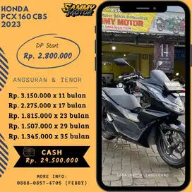 PCX 160 CBS 2023 KM LOW