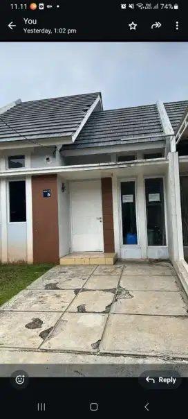 Disewakan Rumah murah the river