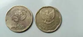 Jual Uang Logam Langka Rp 500 Emisi Tahun 1992