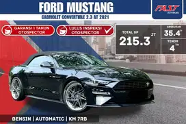 FORD MUSTANG CABRIOLET CONVERTIBLE 2021 2.3 AT KM.7RB PAJAK PNJG #F4ST