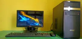 komputer fullset siap pakai core i3