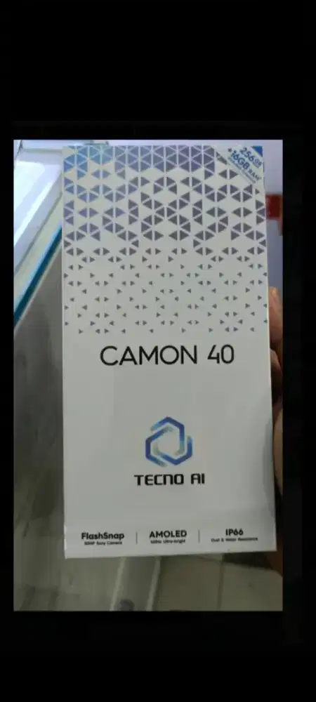 Tecno camon 40 ram 8gb 256gb pro garansi resmi