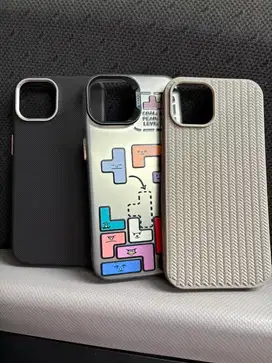 Case iphone 15 ada 12 pcs