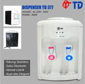 Dispenser air panas atau dingin