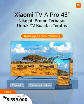 BEST SELLER (XIAOMI TV A PRO 43)