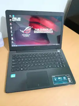 Laptop Asus Slim CORE i7 editing game sperti baru