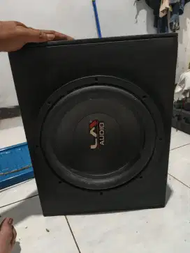 Sound panasonic pasif mixer dan subwoofer lam