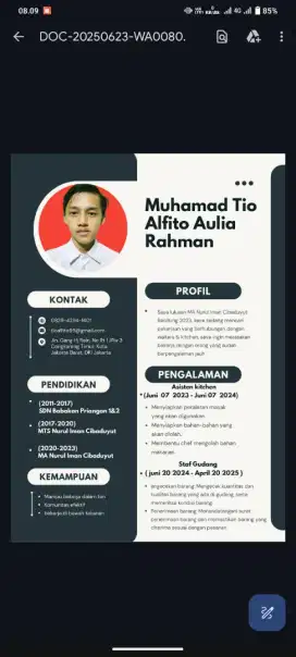 Cari lowongan kerja