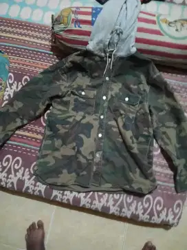Levi's Vintage Camouflage Print Utility Jaket
